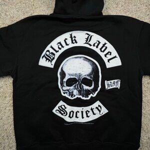VINTAGE DEADSTOCK 2003 BLACK LABEL SOCIETY BLS HOODIE SWEATSHIRT BRAVADO SDMF